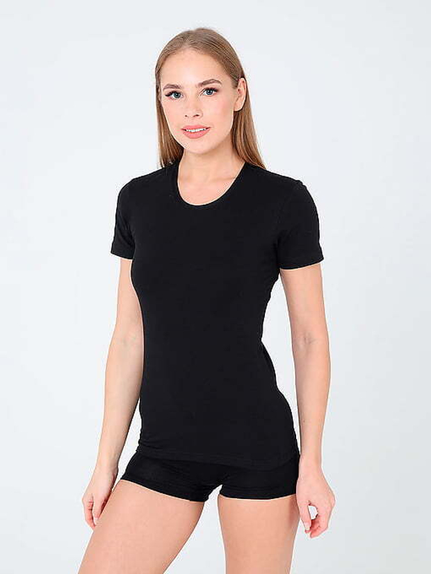 Футболка женская черный