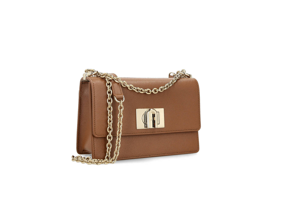 кожаная сумка через плечо 1927 mini Furla - коричневый(BAFKACO ARE000)