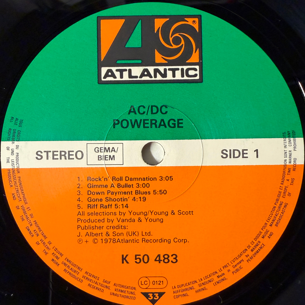 AC/DC ‎– 3 Record Set (Германия)