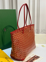 Красная сумка шоппер Artois PM Maison Goyard