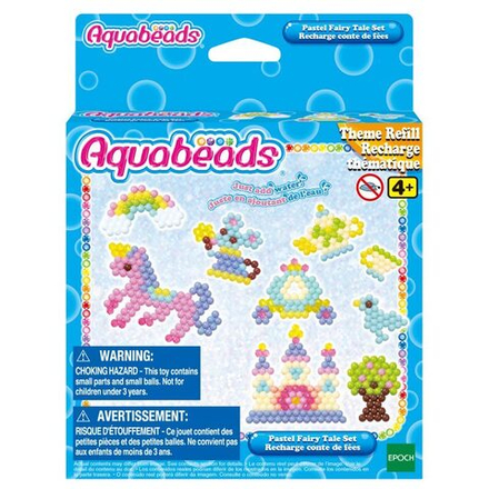 Aquabeads - Сменный набор пастельных сказочных бусин 31506