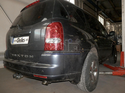 Фаркоп оцинкованный Galia S109C для Ssang Yong Rexton 2006-2012, 2012-(паспорт и сертификат в комплекте)(без электрики)