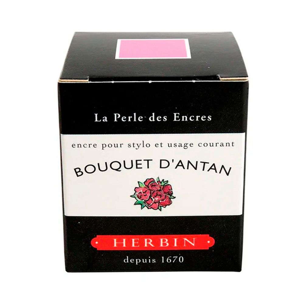 Чернила во флаконе Herbin 30 мл Bouquet d'antan Пыльная Роза (13064T) 3