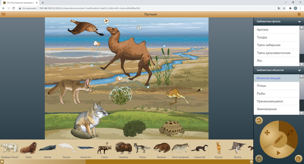 ОС3. Конструктор природных сообществ. Сетевая версия 1.1 (Электронная лицензия на сетевую версию на один класс c возможностью подключений до 30 учеников бессрочная)