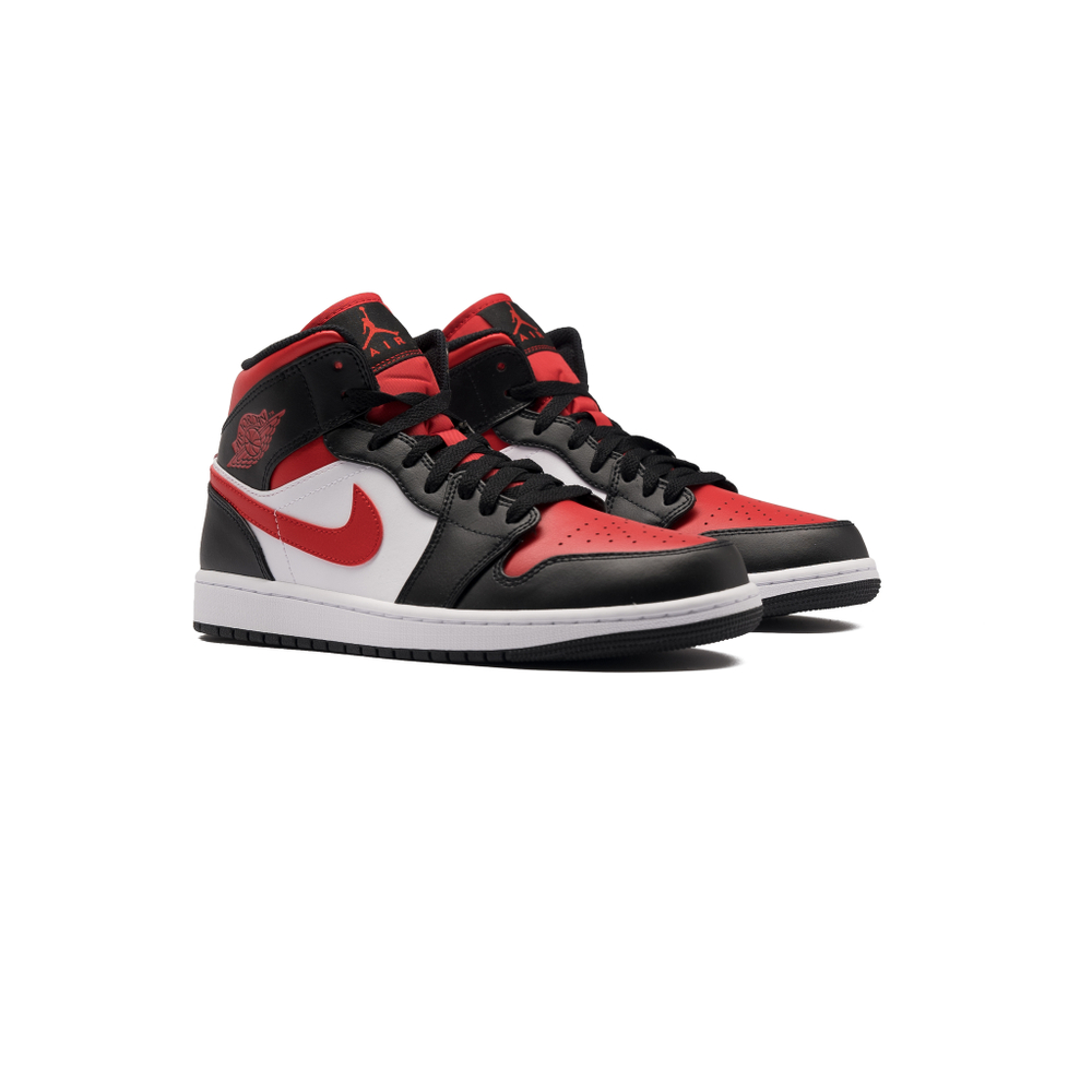 Кроссовки Air Jordan 1 Mid "Bred Toe"