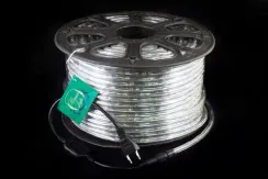 Дюралайт круглый Ø 10.5 мм., 220V, 3-жилы, разноцветные LED лампы 24 шт на 1 м., бухта 100 м, силикон, Winner (05.100.10,5.24M)