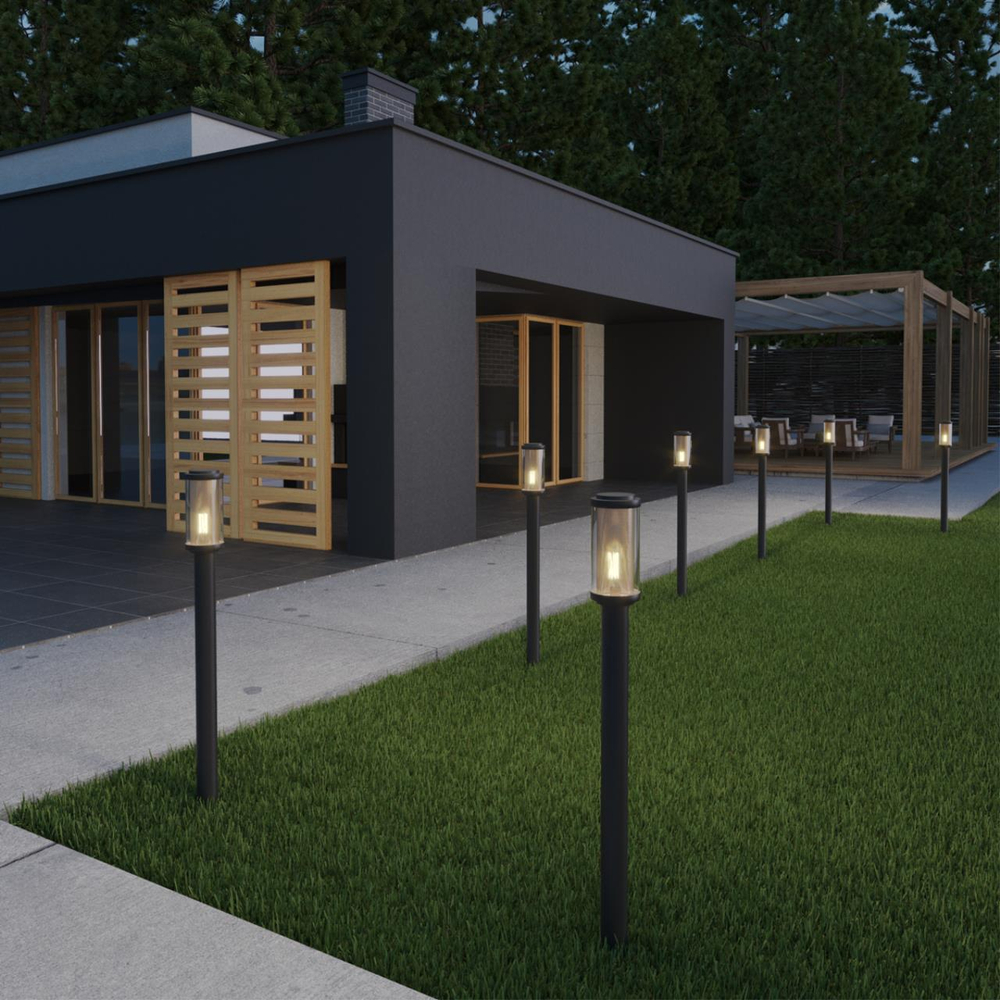 370970 STREET NT24 черный Светильник ландшафтный E27 max 25W K IP54 220-240V MATRIX