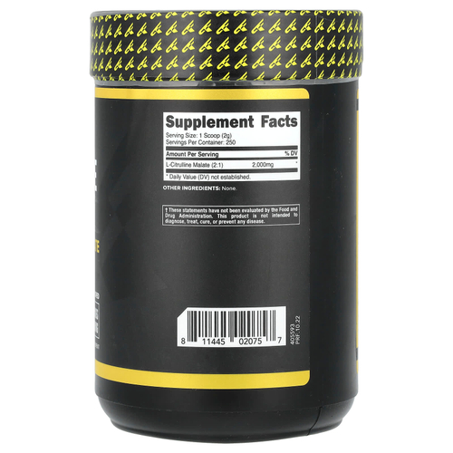 Primaforce, Цитруллина малат, без добавок, 500 г (1,1 фунта)