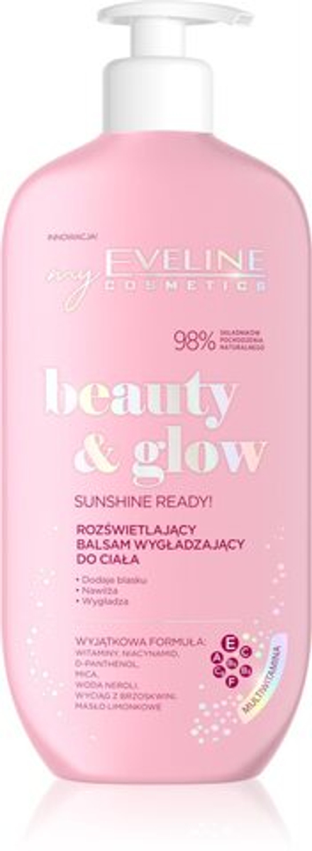 Eveline Cosmetics Beauty & Glow Sunshine Ready! - разглаживающее молочко для тела /   350  ml  / GTIN 5903416040477