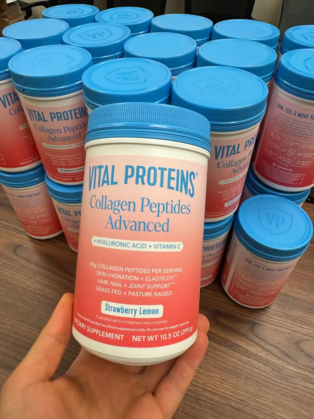 Коллаген улучшенная формула клубника-лимон 299 г