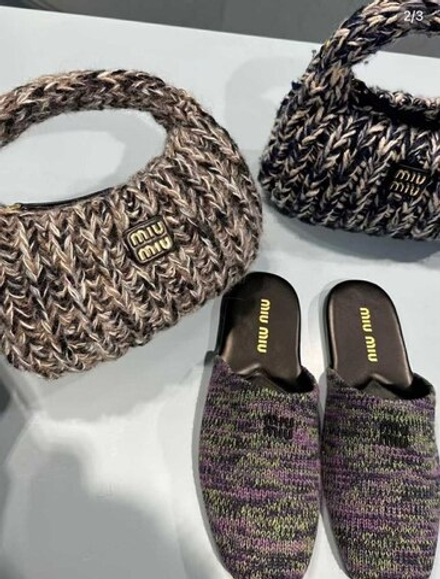 Тапочки MIU MIU