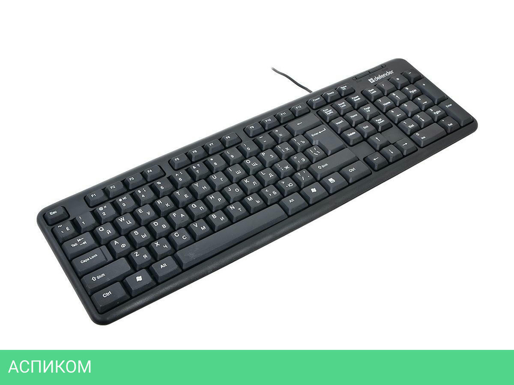 Клавиатура Defender Element HB-520 USB Black (45522)