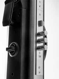 Умный электронный автоматический уличный замок с домофоном и блоком WI-FI Safeburg S1030 Premium (Face ID, Palm ID)