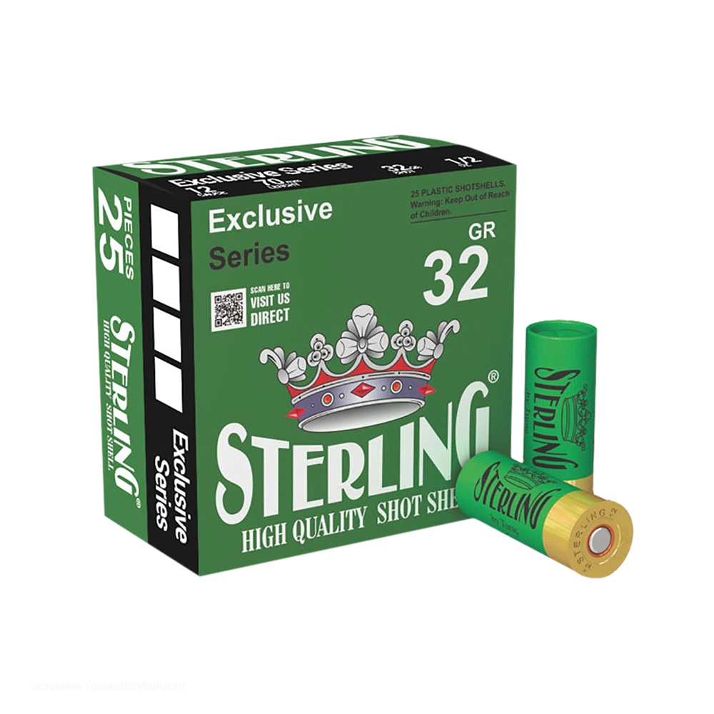 Патрон 12/70 STERLING №0, 32гр.
