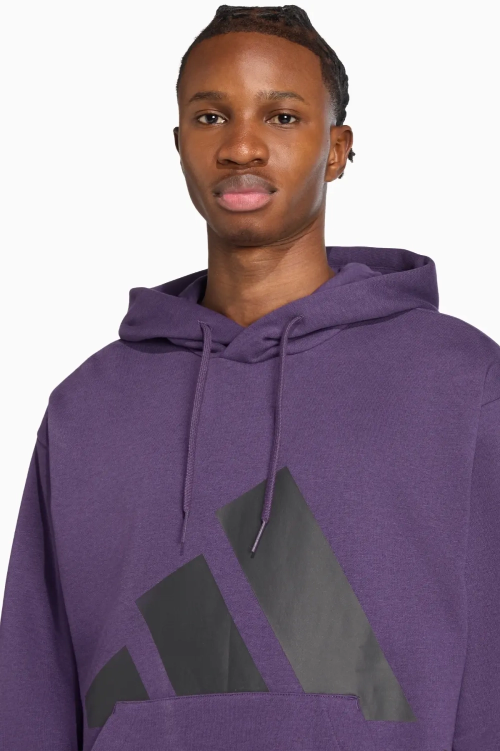 Кофта adidas Essentials Big Logo Fleece - фиолетовый