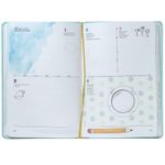 Скетчинг-ежедневник А5, 365 идей, книжный переплет, Контэнт Sketch-challenge Ленивец