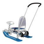 Снегокат Тимка спорт 6 ТС6/БТ "с бабочками на темном"