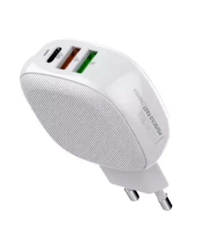 СЗУ 32W с кабелем micro 2USB-A QG/1USB-C PD A3510Q LDNIO