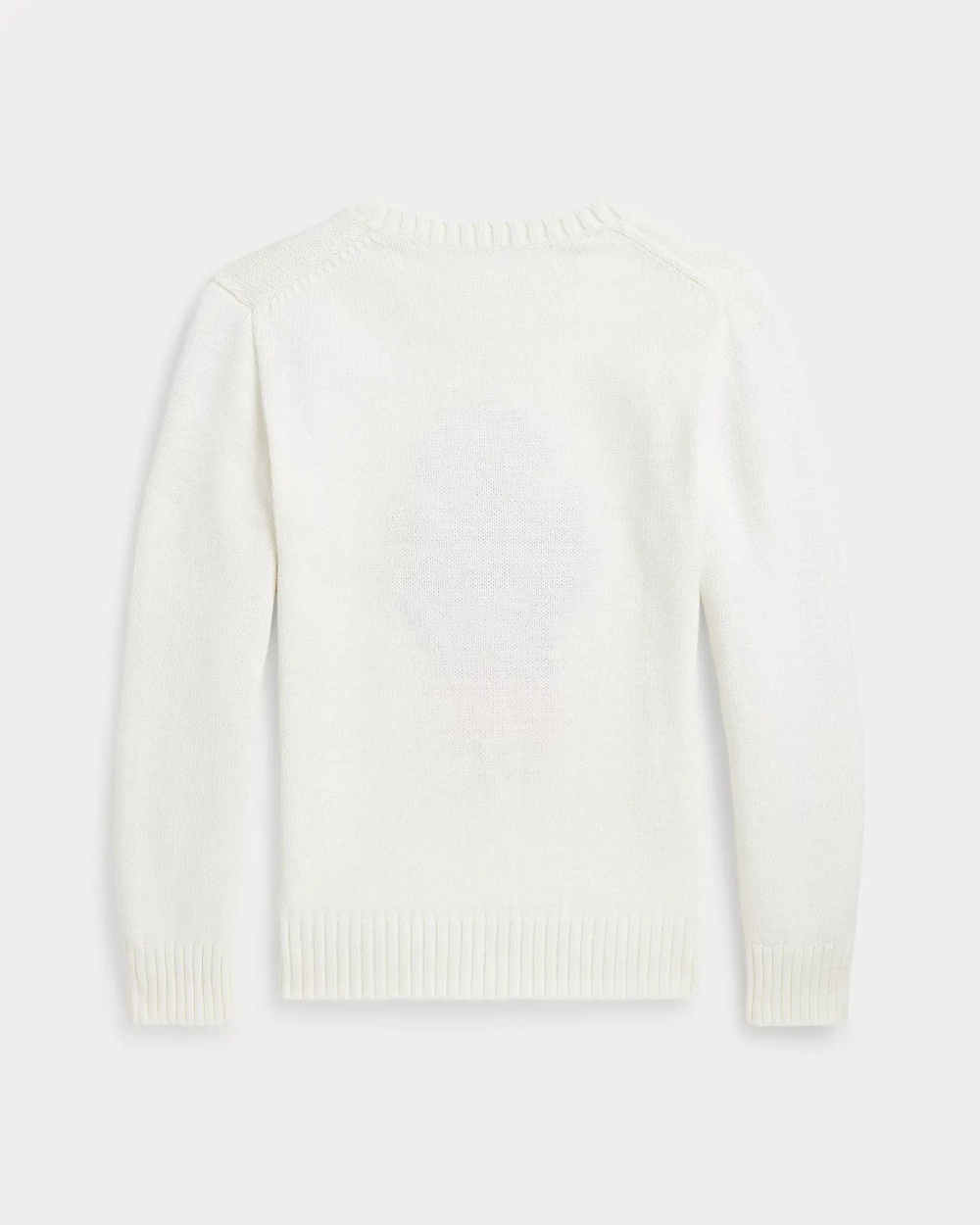 Свитер с принтом медвежонка из 100% хлопка Ralph Lauren