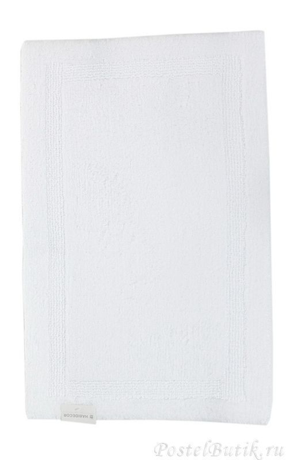 Коврик для унитаза 60х60 Abyss & Habidecor Reversible 100 белый Португалия