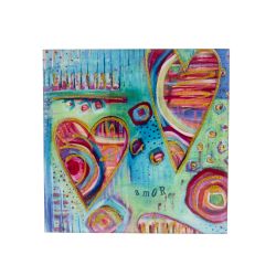 Панно декоративное "Любовь" 20*20см. (2вида)