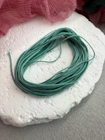 Шнур для плетения браслетов 0,6 мм, Винтажный ментол (5 м)