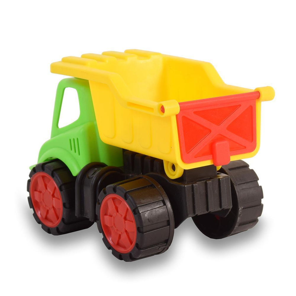 Пластмассовая игрушечная машина Toy Bibib "Эвакуатор с грузовиком" (35*12*18 см), сетка