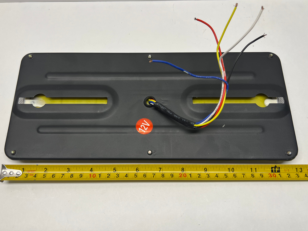 12V - 140-2E 6D / Задние фонари на грузовик, прицеп, ГАЗель, ГАЗ, МАЗ, автобус, 12 Вольт, длина 33 см, 140-2E 6D - TG (2 шт. / комплект)