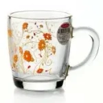 Кружка стеклянная 340мл «Серенейд» оранжевый 55531SLBD16