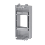 Адаптер без шторки для Keystone, "Avanti", "Закаленная сталь", 1 модуль