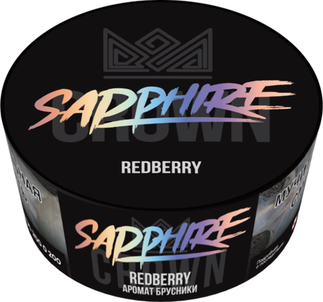 Табак Sapphire Crown "Redberry" (кисло-сладкая брусника) 100гр