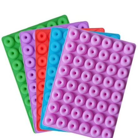 Форма силиконовая "Пончики микро 48 шт"