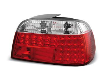 Задние фонари red white led для BMW 7 E38