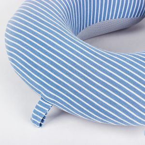 Подушка дорожная Stripes Blue