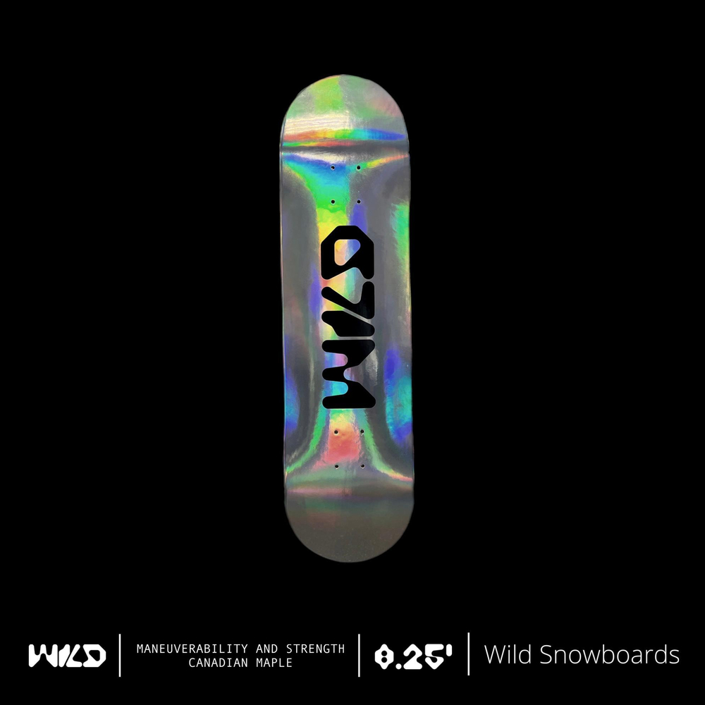 Скейт Wild с автографом (8,25)