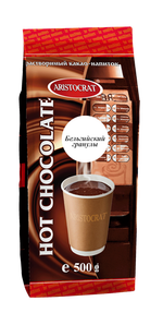 Горячий шоколад ARISTOCRAT Бельгийский гранулы 500 г.