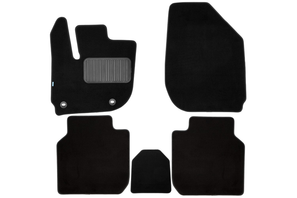 Коврики в салон для HONDA Jazz Fit Crosstar 2023-, хэтчбек, 5шт (текстиль) арт.KLEVER0501803722110KH
