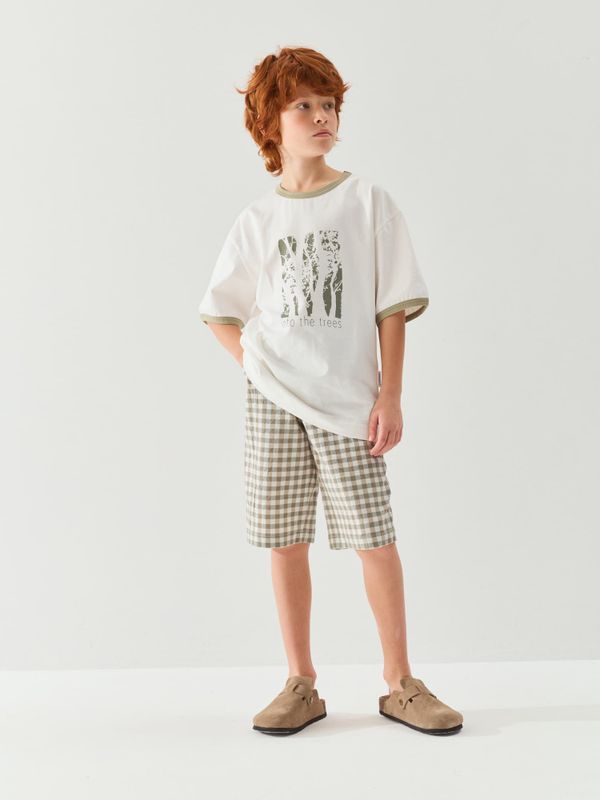 Шорты бермуды хлопковые 