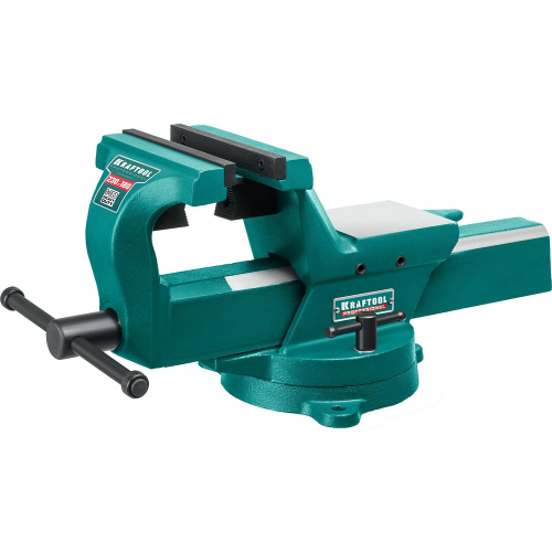 Тиски KRAFTOOL FORGE--180/230, с регулировкой компенсации люфта, кованые стальные