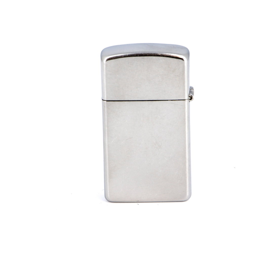 Зажигалка ZIPPO Slim® с покрытием Brushed Chrome ZP- 1600