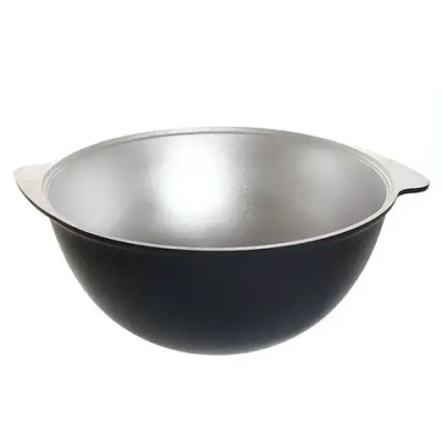 Казан 7л литой алюминий черный КМ-к70д