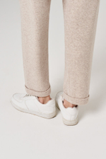 31113 Брюки женские (серо-бежевый меланж)