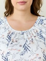 Ночная сорочка Рельеф-1 Виотекс СИНИЙ