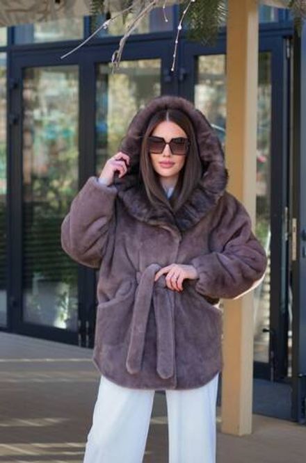 Шуба 53166-2 Фабрика Моды Фото 1