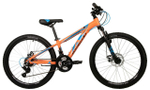 Подростковый велосипед Novatrack Extreme Disc 21 sp. 24" (2024)