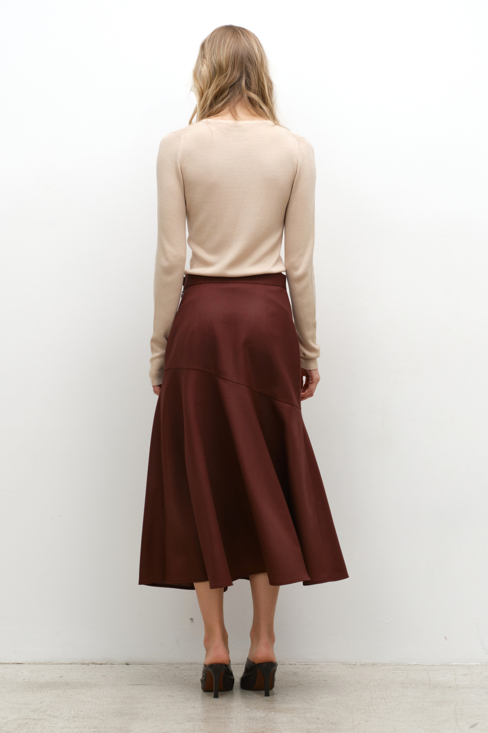 Юбка на кокетке