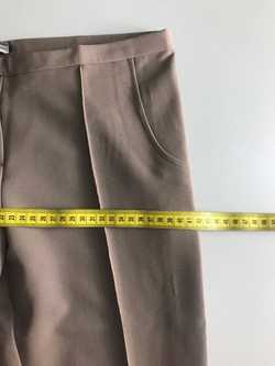 Брюки Alexandra Kazakova прямого кроя, маркировка XS, визуально на 42 размер, новые