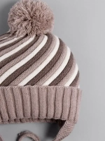 Шапка вязаная зимняя для детей