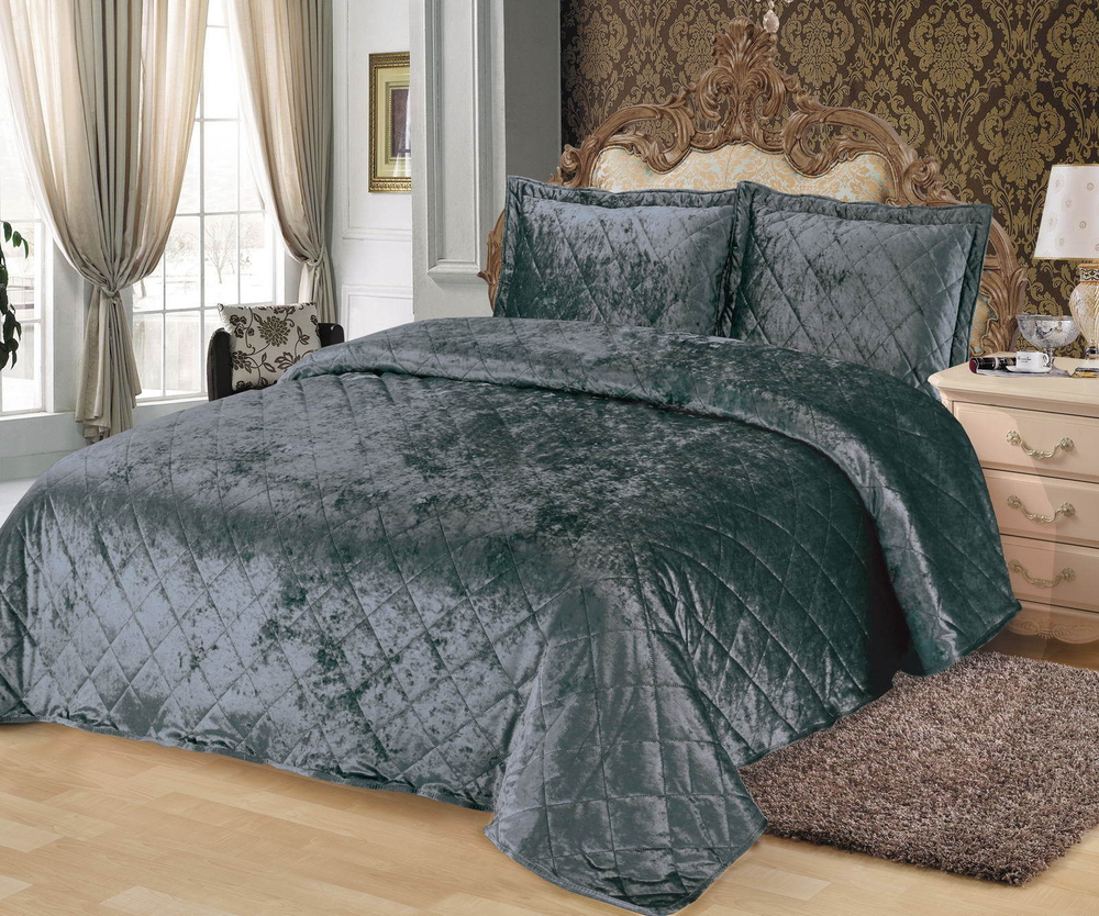 Покрывало 240х260 Sofi De MarkO Галаксия синее