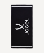 Полотенце спортивное JOGEL ESSENTIAL 2 Towel, 70х140, черный/белый